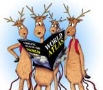 Choice and Access, Christmas Reindeers lost with word atlas.