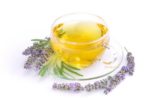 Good Rest means good sleep, and herbal tea and lavender are natural sleeping aids as illustrated in this picture.