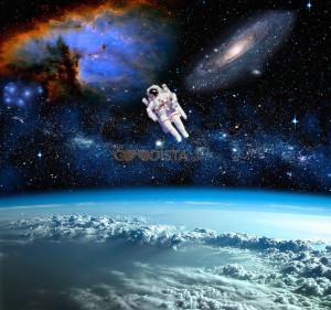 Defying Gravity when living with chronic illness is to fight the good fight as illustrated by this astronaute in space.