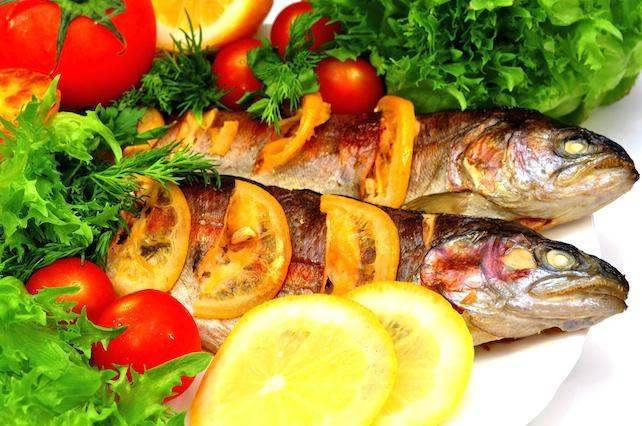Recipe for Trout with Lemon and Thyme
