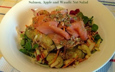 Recipe Salmon, Apple and Wasabi Nut Salad