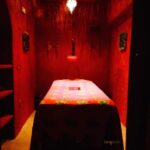 Wellness fitness and spa vacation at the Santavenere hotel and spa. Here the Ajurveda Massage Room.