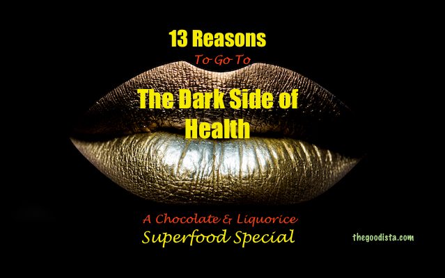 Dark Side of Health: Monochrome Superfoods