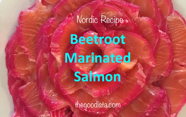 Recipe: Beetroot Marinated Salmon