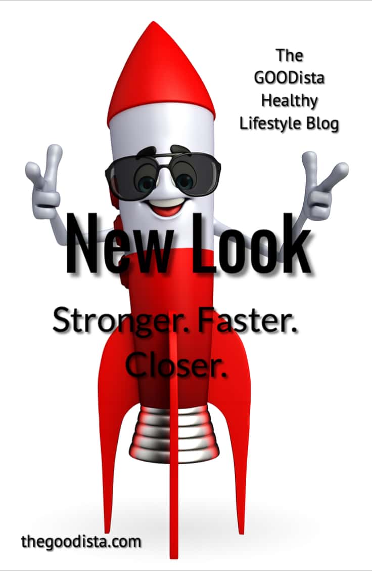 New look for The GOODista healthy lifestyle blog