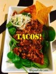 tacos made easy, and healthier in this recipe on thegoodista.com