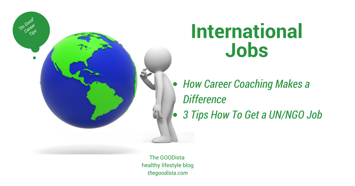 International Jobs: Career Coaching Makes a Difference