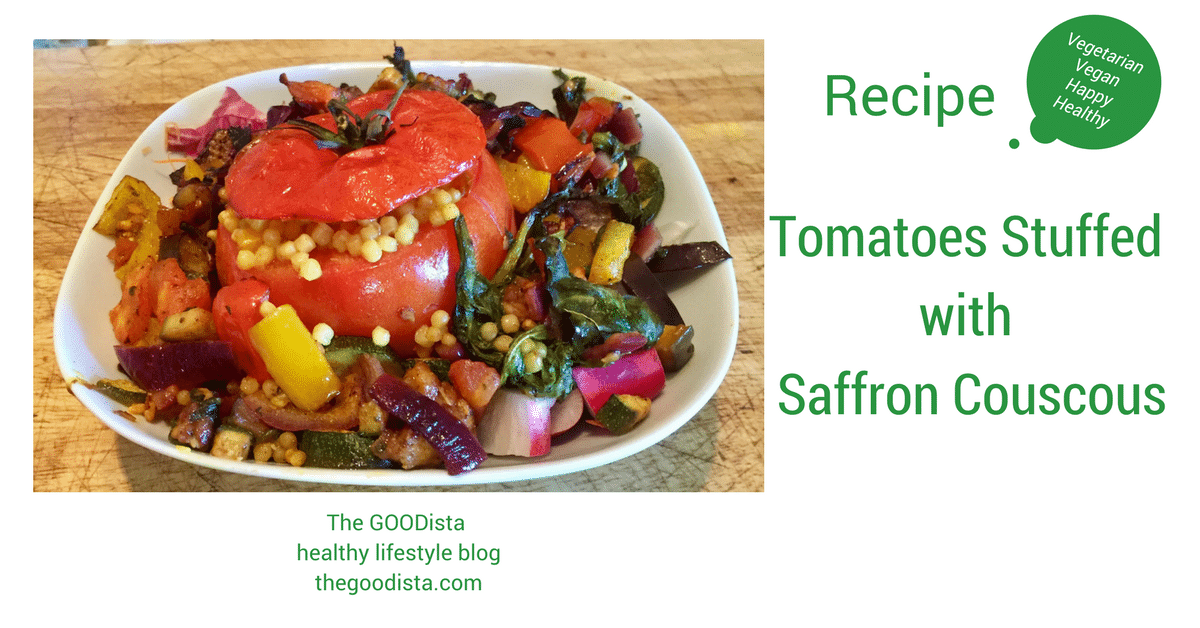 Tomatoes Stuffed with Saffron Couscous Recipe