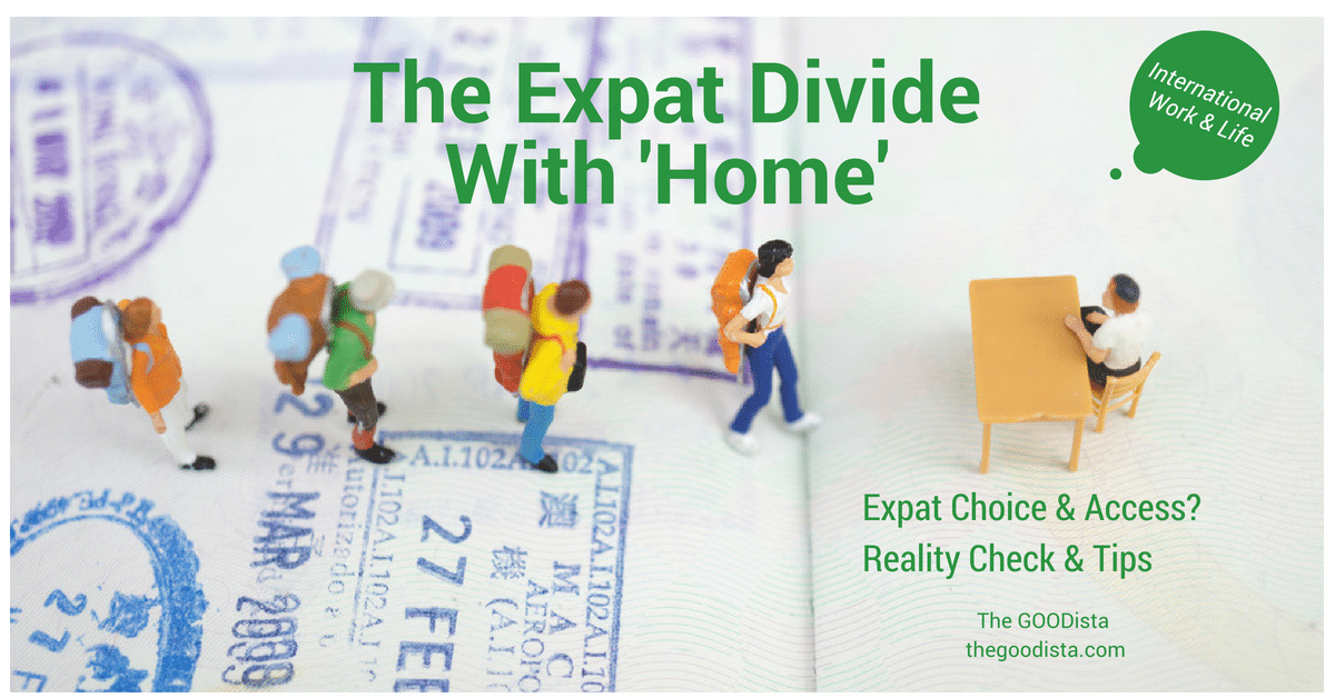International Life: The Expat Divide With ‘Home’