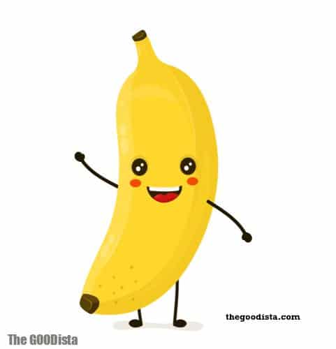 Happy banana waving